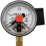 ø100 radial electrical contact pressure gauge