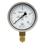 ø100 radial stainless steel diaphragm pressure gauge