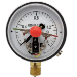 ø100 radial vibration resistant electrical contact pressure gauge
