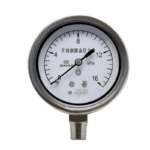 ø60 radial stainless steel diaphragm pressure gauge (all steel)